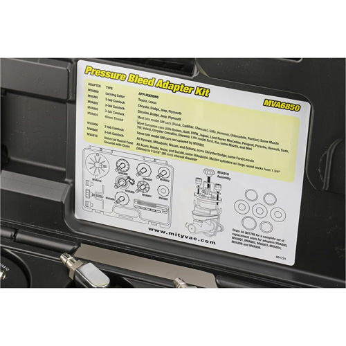 MITYVAC MV6840 Pressure Bleed System