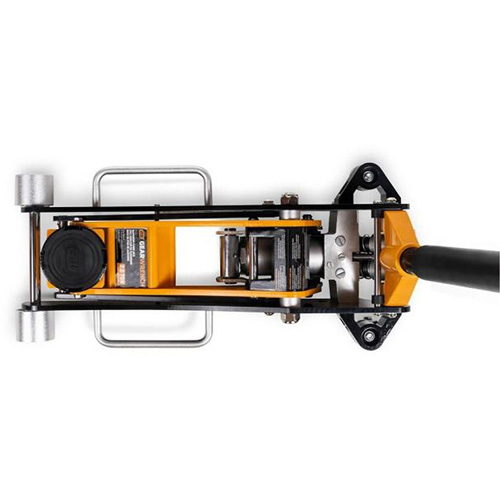 Gearwrench GWALFJ2T Aluminum Racing Jack, 2 Ton(s) Capacity, 3-1/4" Lowered, 18-1/2" Raised, Manual Hydraulic