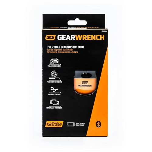 Gearwrench GWSCAN4PK Everyday Diagnostic Tool Bluetooth OBDII Tester
