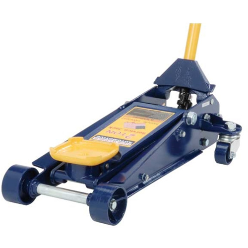 Hein-Werner HW93642 Service Jack, 2 Ton(s) Capacity, 4-1/2" Lowered, 20-1/4" Raised, Manual Hydraulic