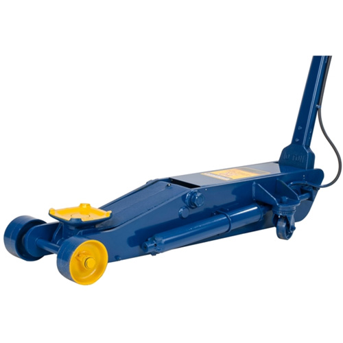 Hein-Werner HW93662 Long Chassis Service Jack, 10 Ton(s) Capacity, 6-3/4" Lowered, 25-1/2" Raised, Air Hydraulic