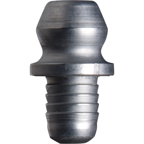 Alemite LAGN-1728-B Straight Drive-In Grease Fitting with 3/16" Drill Diameter
