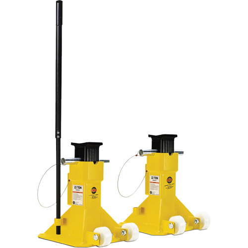Esco 10459 Cric EZ-Wheel, Tige verrouillable, Capacit&eacute; de 22 tonnes, 13-1/2" - 20" h