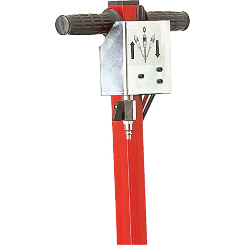 Esco 92003 Cric HD &agrave; 2 &eacute;tapes, 22 tonne(s)/44 tonne(s), Air comprim&eacute;/hydraulique