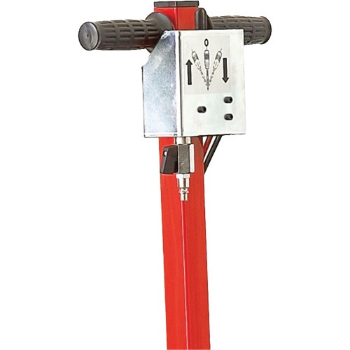 Esco 92004 Cric HD &agrave; 2 &eacute;tapes, 22 tonne(s)/44 tonne(s), Air comprim&eacute;/hydraulique