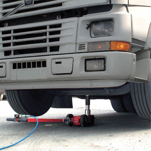 Esco 92006 2-Stage Jack, 33 Ton(s)/66 Ton(s), Air Hydraulic