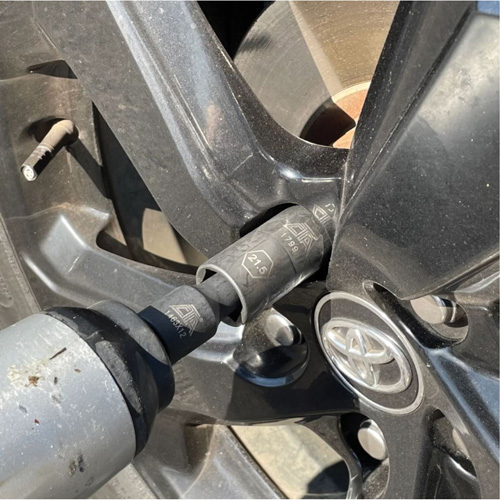 CTA 7307 Jeu de demi-douilles r&eacute;versibles m&eacute;triques, 7 Mcx, Chocs, Prise de 1/2", Profond