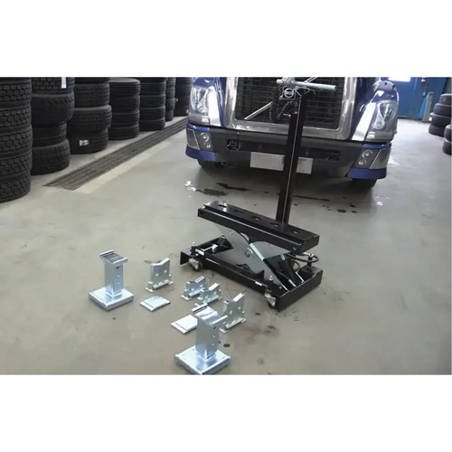 Scorpion Jacks TJ14 Cric de service de plancher, 14 tonne(s) Capacit&eacute;, 8-1/4" Abaiss&eacute;e, 20" &eacute;lev&eacute;e, Air comprim&eacute;/hydraulique