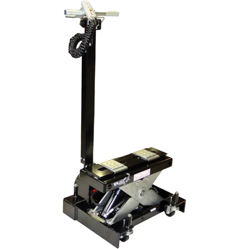 Scorpion Jacks TJ12S Cric de service de plancher, 12 tonne(s) Capacit&eacute;, 7-1/2" Abaiss&eacute;e, 15-3/4" &eacute;lev&eacute;e, Air comprim&eacute;/hydraulique