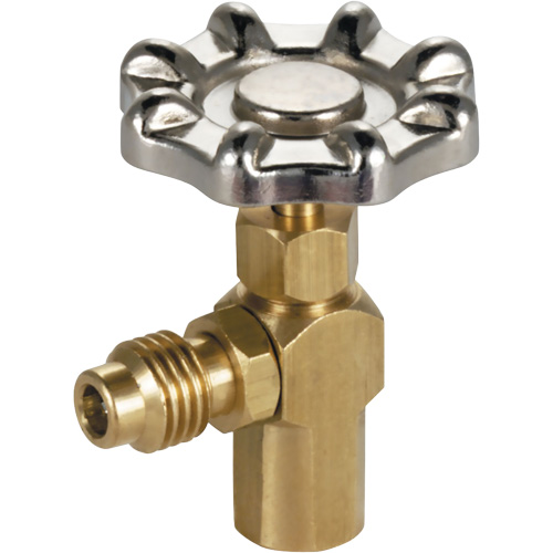 Mastercool 85510 1/2” ACME-M Screw-On Can Tap Valve for R134a