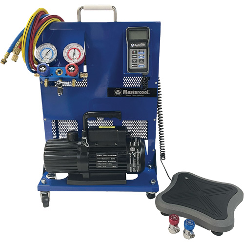 Mastercool 91585-B Single-Stage 6 CFM Charging Station