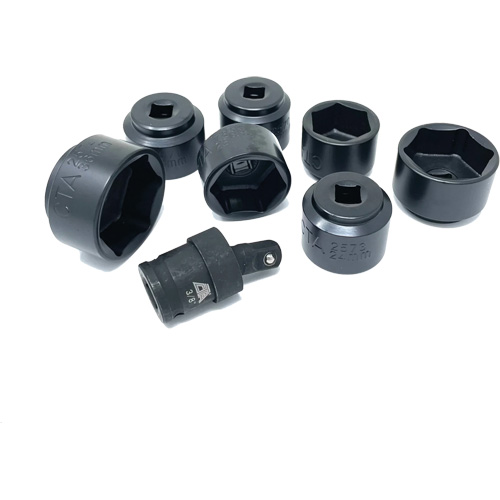 CTA Tools 7440 8 Pc. Extra-Low-Profile Oil Filter Socket Set