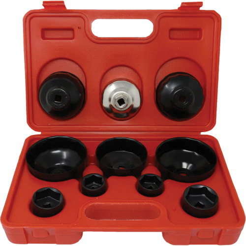CTA Tools 26400 Coffret cl&eacute;s de filtre &agrave; huile 10 morceaux