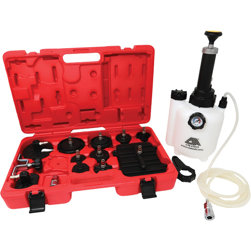 CTA Tools 7310 Trousse maître de purgeur de freins sous pression avec adaptateurs