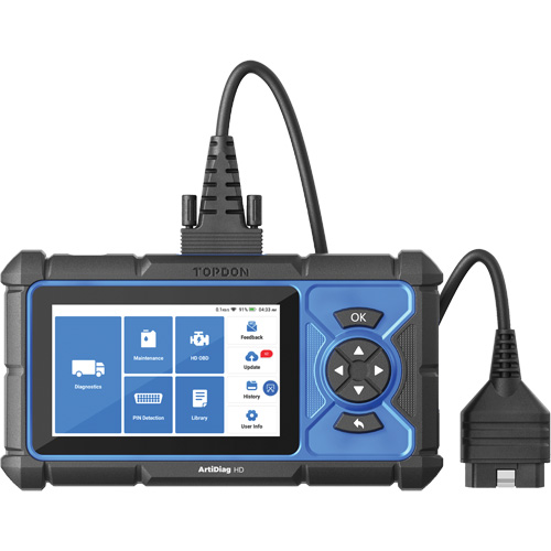 Topdon ADHD ArtiDiag HD 5" Heavy-Duty Scan Tool with Service Functions