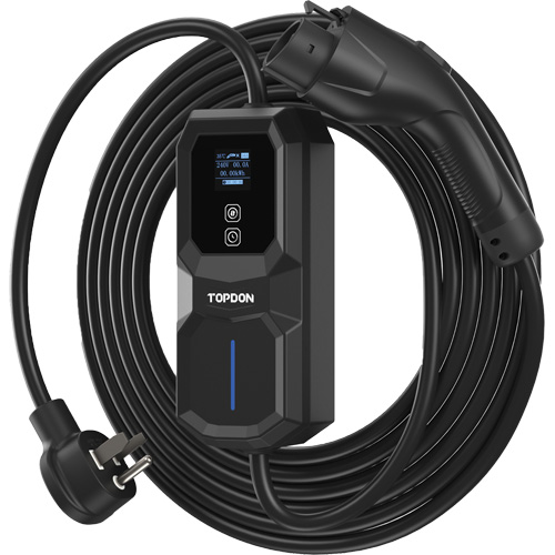 Topdon ACPORT32N650 PulseQ AC Portable NEMA 6-50 Plug, 32 A, Level 2 AC, Type 1 (SAE J1772) Connector