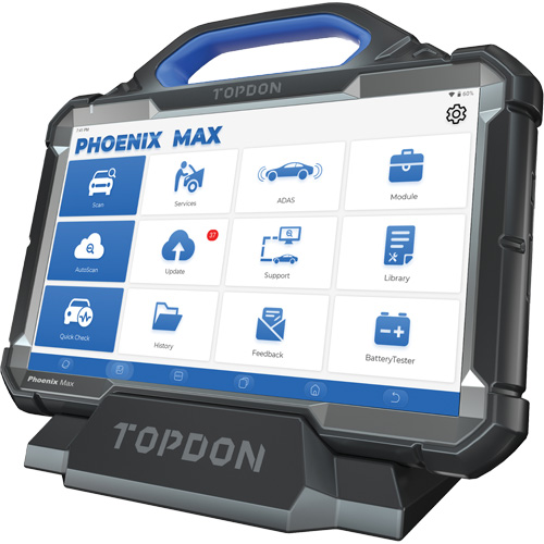 Topdon PXMAXBASIC Outil de diagnostic de niveau OE Phoenix Max Basic de 13,3", station daccueil et programmation infonuagique