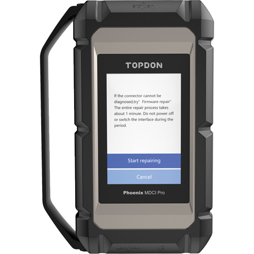 Topdon PXMAX Outil de diagnostic Phoenix Max de niveau &eacute;quipement original de 13,3" avec station daccueil et oscilloscope &agrave; 4 voies