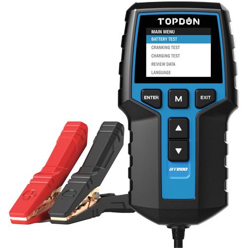 Topdon BT200_ BT200 12V Battery & 12V/24V System Tester