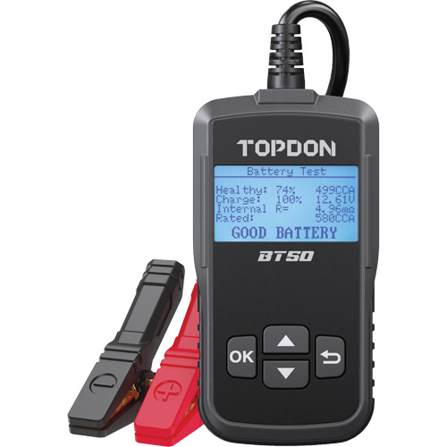 Topdon BT50 BT50 Battery, Charging & Cranking System Tester