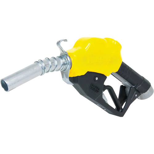 Fill-Rite N100DAU13Y Pistolet automatique jaune &agrave; tr&egrave;s haut d&eacute;bit pour diesel
