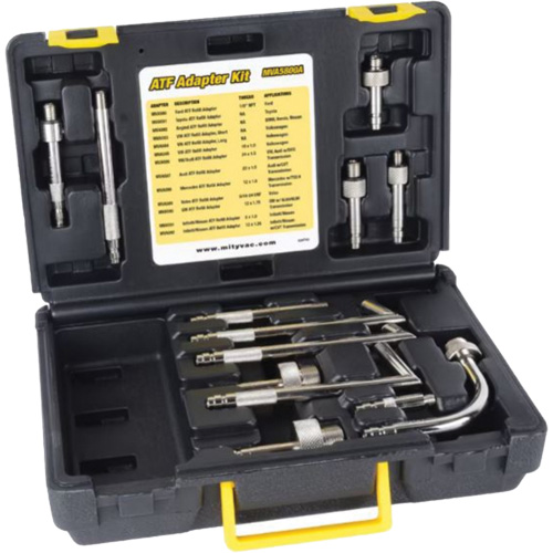 MITYVAC MV7412 ATF Refill & Evacuation Kit with 13 Adapters