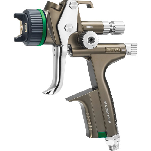 SATA 1061960 Pistolet de peinture de premi&egrave;re qualit&eacute; pour la peinture automobile 00 HVLP 1,4 O RPS D, Entr&eacute;e d'air 1/4" NPT, 15,19 pi³/min, Capacit&eacute; 0,6 L/0,9 L, 0,17 psi
