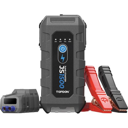 Topdon JS1500 JumpSurge1500 Jump Starter, Booster, Power Bank & Flashlight