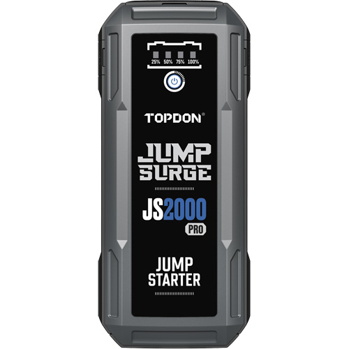 Topdon JS2000PRO JumpSurge2000Pro 2500 Peak Amp Battery Jump Starter, Power Bank & Flashlight