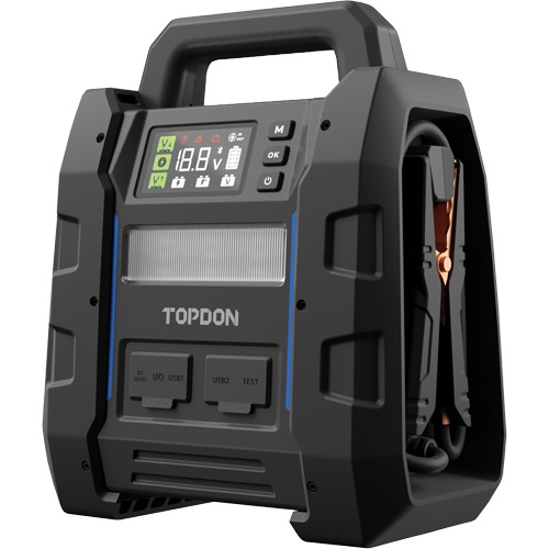 Topdon V4500PLUS V4500 Plus 2-in-1 4500 Peak Amp Jump Starter, Battery & System Tester