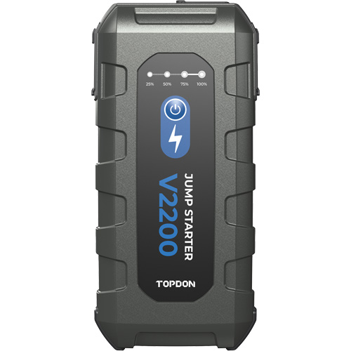 Topdon V2200 Survolteur, banque d'alimentation et lampe de poche V2200