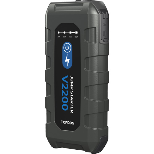 Topdon V2200 Survolteur, banque d'alimentation et lampe de poche V2200