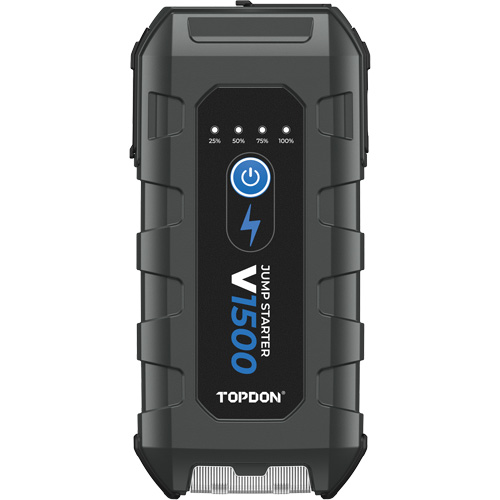 Topdon V1500 V1500 Jump Starter, Booster, Power Bank & Flashlight
