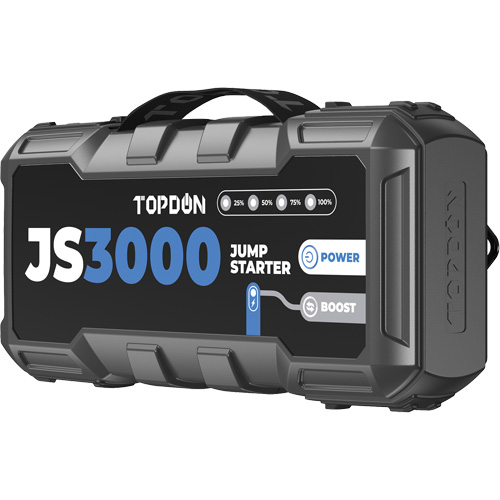 Topdon JS3000 JumpSurge3000 Battery Jump Starter, Power Bank & Flashlight