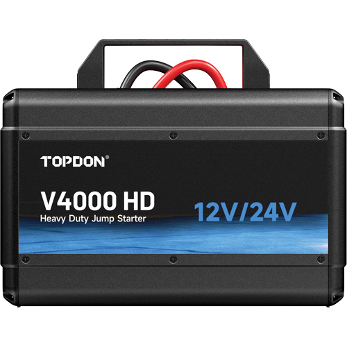 Topdon V4000HD V4000 HD 12V/24V 4000A Jump Starter