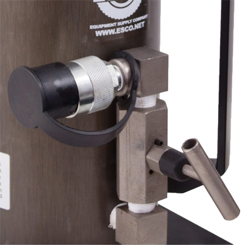 Esco 10808 Safety Locking Collar Jack, 6" Stroke, 50 Ton(s) Capacity, 10000 PSI