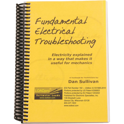 Electronic Specialties 182 Fundamental Electrical Troubleshooting Book