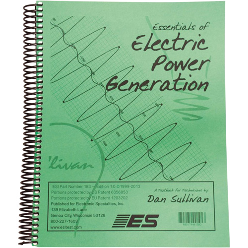 Electronic Specialties 183 Guide Essentials of Electric Power Generation