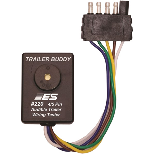 Electronic Specialties 220 Trailer Buddy 4/5 Pin One-Man Wiring Tester