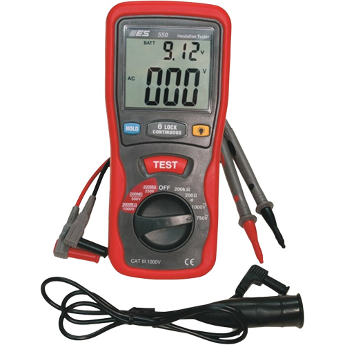 Electronic Specialties 550 Testeur disolement pour v&eacute;hicules &eacute;lectriques et hybrides