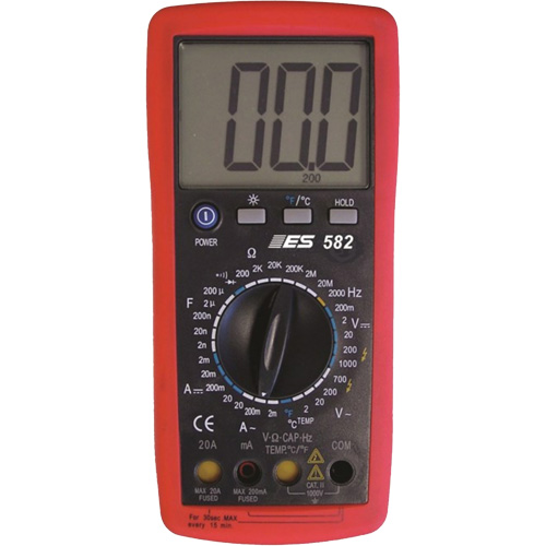 Electronic Specialties 582 Deluxe Digital Multimeter with Amp Shutters