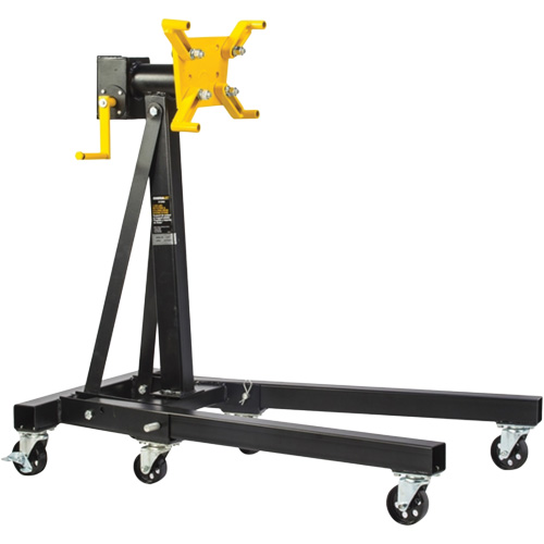 Omega Lift 31256 Support pour moteur pliant avec t&ecirc;te pivotante avec capacit&eacute; de 1250 lb, 42-3/4" h