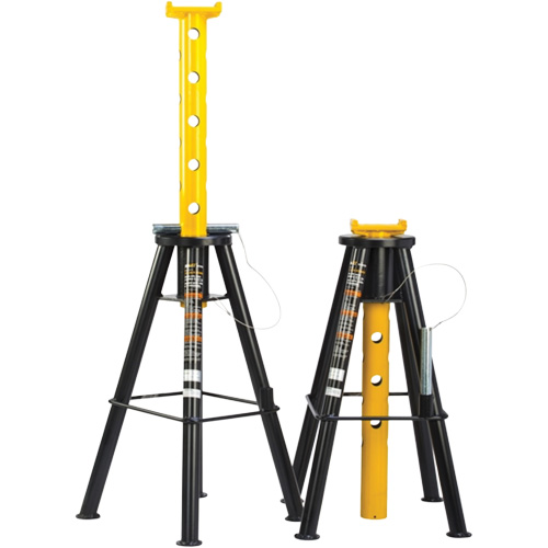 Omega Lift 32107B Chandelle de levage haut, Tige verrouillable, Capacit&eacute; de 10 tonnes, 27-7/8" - 47-3/8" h