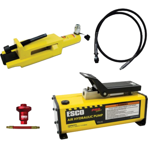 Esco 10207 Giant Tire/Earthmover Bead Breaker Kit with 1/2 Gallon Hydraulic Pump