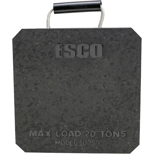 Esco 10753 Plaque de support de v&eacute;rin d'une capacit&eacute; de 20 tonnes