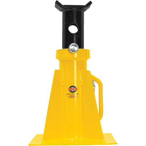 Esco 10805 Pin Style Jack Stand, Locking Pin, 25 tons Capacity, 15-3/4" - 26-3/4" H