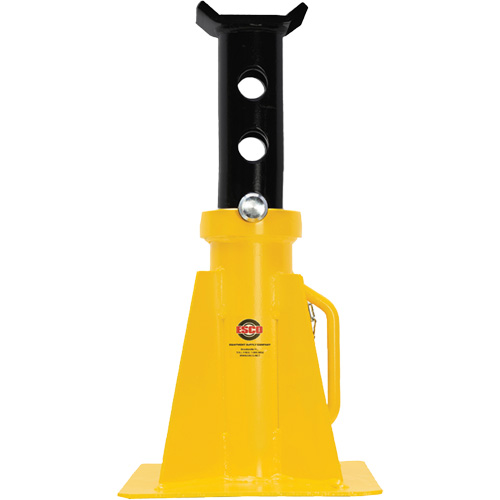 Esco 10805 Pin Style Jack Stand, Locking Pin, 25 tons Capacity, 15-3/4" - 26-3/4" H
