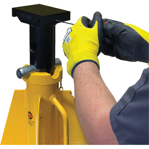 Esco 10806 Adaptateur &agrave; dessus plat pour supports de v&eacute;rin ESCO de style haut de 20 et 25 tonnes