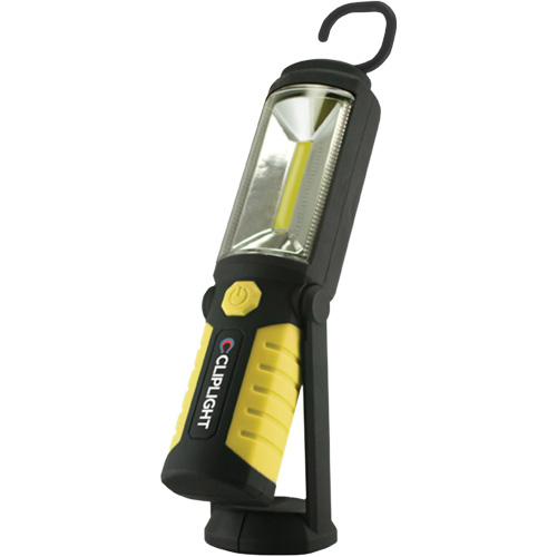 Cliplight 111114 Lampe de travail super lumineuse PIVOT, Crochet/Magn&eacute;tique, Non rechargeable