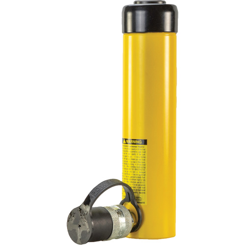 Esco 10303 Single Acting Cylinder Hydraulic Ram, 6.13" Stroke, 10 Tons Capacity, 10,000 PSI
